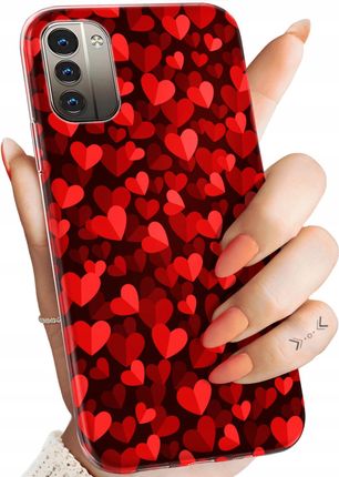 Hello Case Etui Do Nokia G11 4G G21 4G Walentynki Miłość Serce Obudowa Case