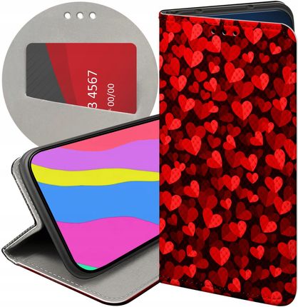 Hello Case Etui Z Klapką Do Google Pixel 8 Walentynki Miłość Serce Futerał Case
