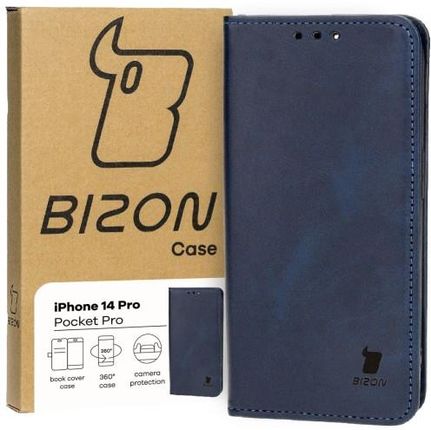 Bizon Etui Case Pocket Pro Do Apple Iphone 14 Pro Granatowe