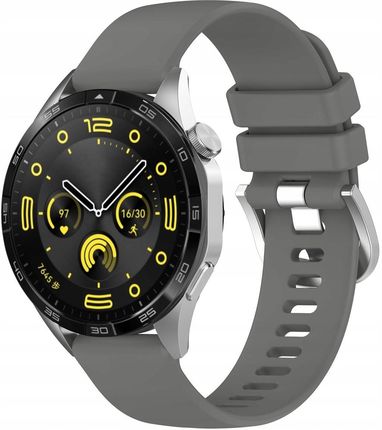 Bizon Pasek Strap Watch Silicone Pro Do Huawei Gt 4 41 Mm Szary