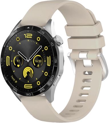 Bizon Pasek Strap Watch Silicone Pro Do Huawei Gt 4 41 Mm Jasnoszary