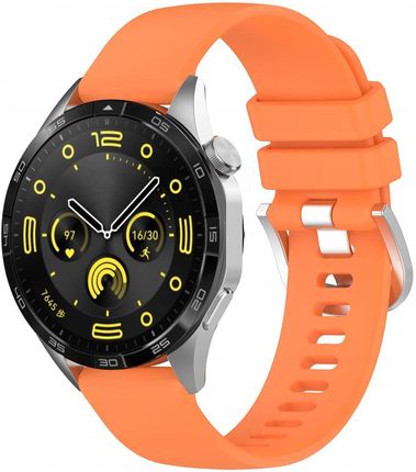 Bizon Pasek Strap Watch Silicone Pro Do Huawei Gt 4 41 Mm Pomarańczowy