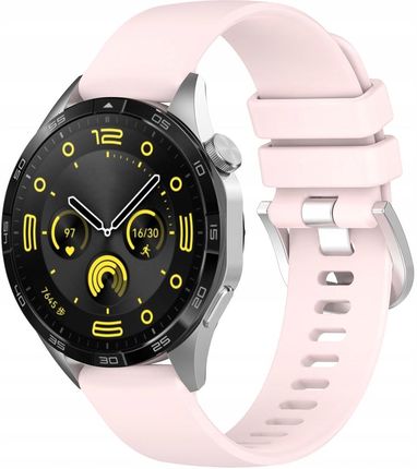 Bizon Pasek Strap Watch Silicone Pro Do Huawei Gt 4 41 Mm Pudrowy Róż