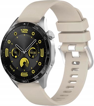 Bizon Pasek Strap Watch Silicone Pro Do Huawei Gt 4 46 Mm Jasnoszary