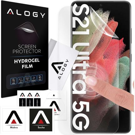 Alogy Folia Hydrożelowa Do Samsung Galaxy S21 Ultra Ochronna Na Telefon Ekran Hydrogel Film