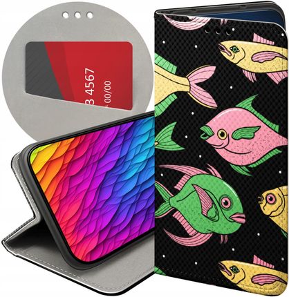 Hello Case Etui Z Klapką Do Samsung Galaxy S21 Ultra Ryby Rybki Fish Futerał