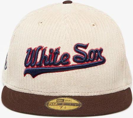 New Chicago White Sox Era 59FIFTY Fall Cord Fitted Cap Brown