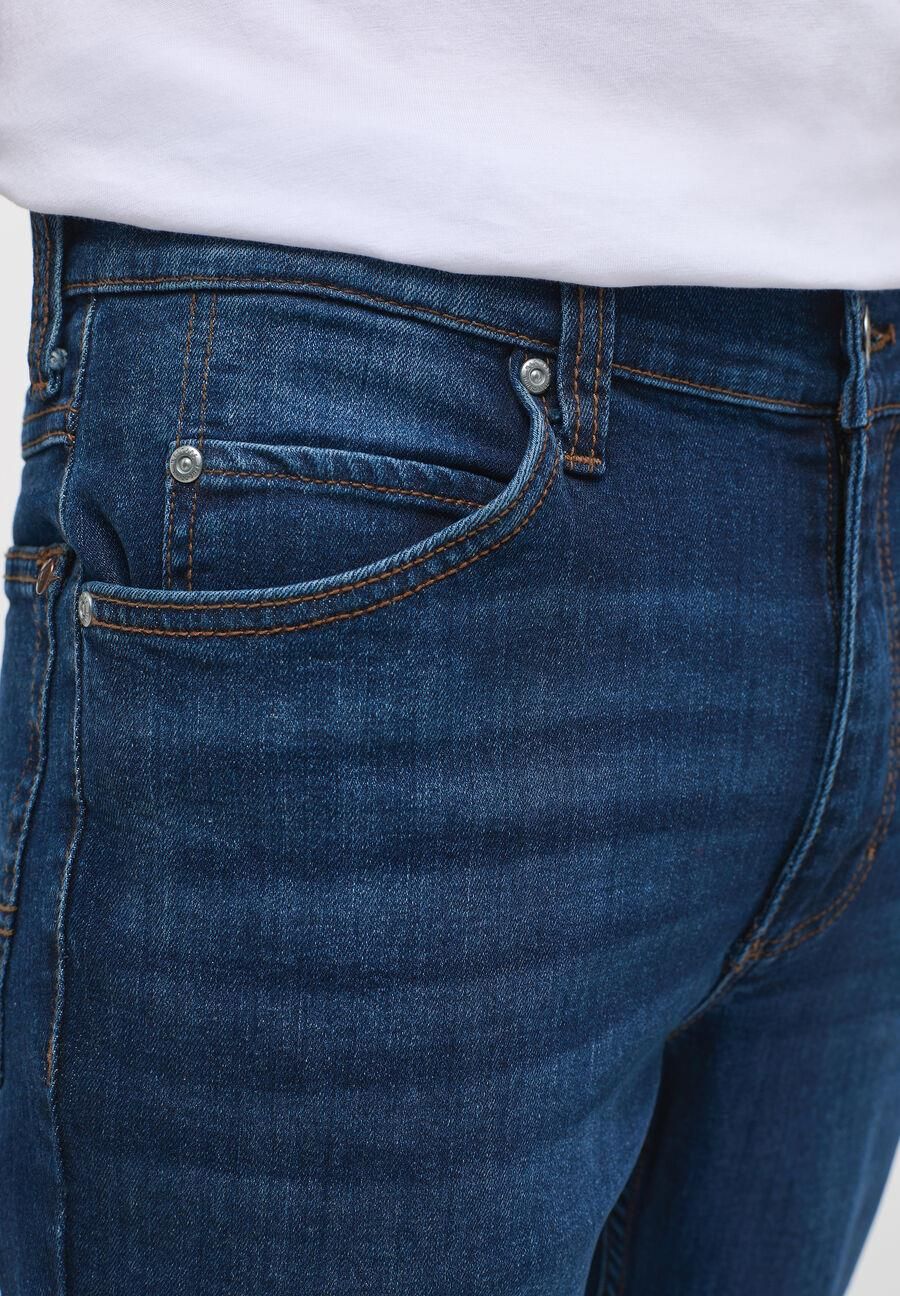 Mustang Jeans Uomo Tramper Straight - Modello Stretto Con Vita Media E Gamba Dritta, Cotone Elastico