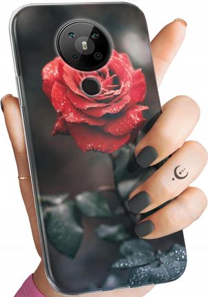 Hello Case Etui Do Nokia 5 3 Róża Z Różą Rose Obudowa Pokrowiec Case