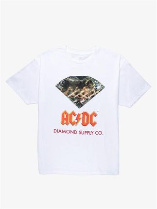koszulka DIAMOND - AC/DC Diamond Tee White (WHT) rozmiar: M