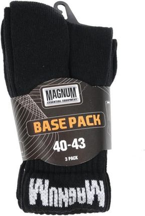 Skarpety za kostkę Magnum Magnum Base Pack 24289-Black