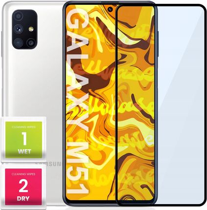 Hello Case Szkło Hartowane Do Samsung Galaxy M51 Pełne Na Cały Ekran Szkiełko Ochronne