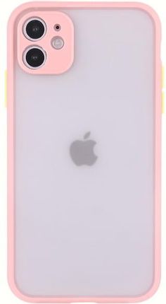 Smarttel Etui Case Obudowa Candy Matte Do Apple Iphone 12 Mini Różowy