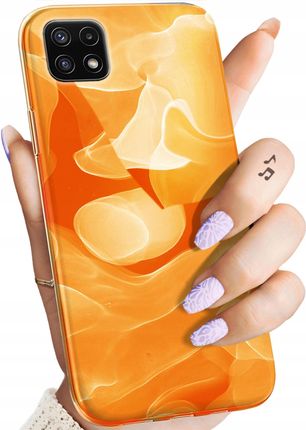 Hello Case Etui Do Samsung Galaxy A22 5G Pomarańczowe Pomarańcze Orange Obudowa