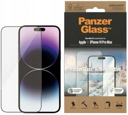 Panzerglass Szkło Hartowane Ultra Wide Fit Do Apple Iphone 14 Pro Max
