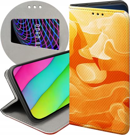 Hello Case Etui Z Klapką Do Samsung Galaxy A42 5G Pomarańczowe Pomarańcze Orange