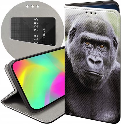 Hello Case Etui Z Klapką Do Samsung Galaxy M52 5G Małpki Małpa Nosacz Futerał