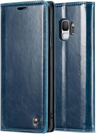 Caseme Etui Skórzane Do Samsung Galaxy S9 Portfel Futerał Obudowa Z Klapką