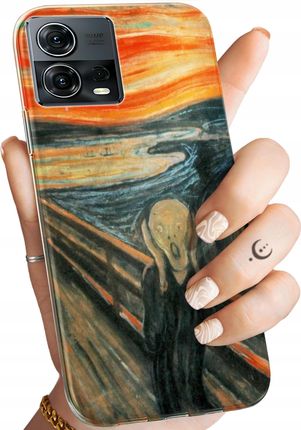 Hello Case Etui Do Motorola Moto S30 Pro 5G Edge 30 Fusion Edvard Munch Krzyk