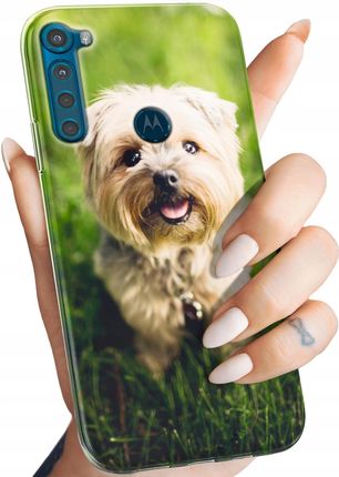 Hello Case Etui Do Motorola One Fusion Plus Pieski Psiaki Dogs Obudowa Pokrowiec