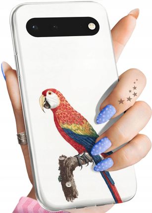 Hello Case Etui Do Google Pixel 6 Ptaki Ptak Papuga Koliber Obudowa Pokrowiec