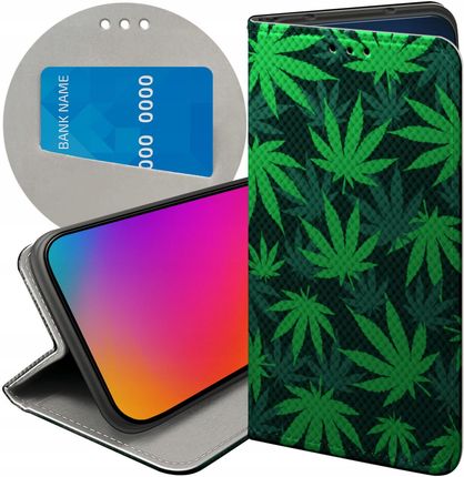 Hello Case Etui Z Klapką Do Samsung Galaxy M21 Dla Palaczy Smoker Weed Joint