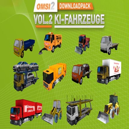 OMSI 2 Add-on Downloadpack Vol. 2 - KI-Fahrzeuge (Digital)