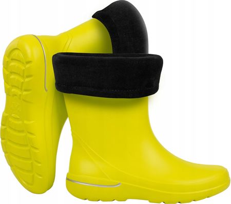 Zetpol kalosze damskie Eva lime wkład czarny 38