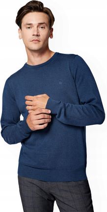 Sweter Męski Granatowy Bawełniany Morey Lancerto XL