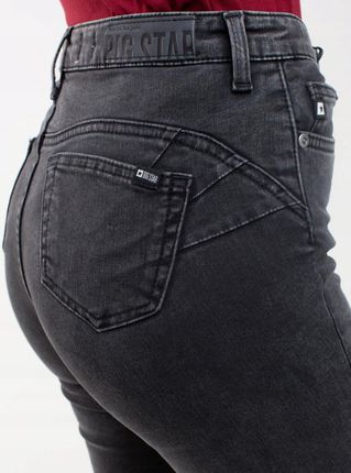 Big Star Jeansy Damskie Czarne Melinda 997 W31 L32 - Ceny i
