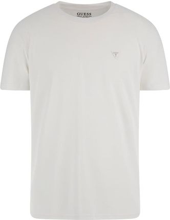 Męska Koszulka z krótkim rękawem Guess SS CN New Tech Str Tee M3Yi45Kbs60-G011 – Biały