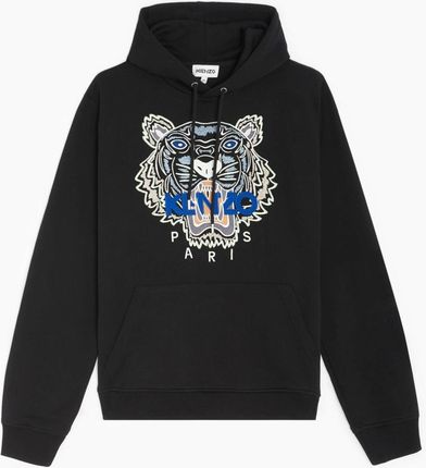 SWAG アイボリーXL Kenzo Męska Bluza z Kapturem Tiger Original Hoodie 5SW3334XL