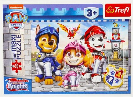 Trefl Puzzle miniMaxi 20el. Wesołe pieski 21146