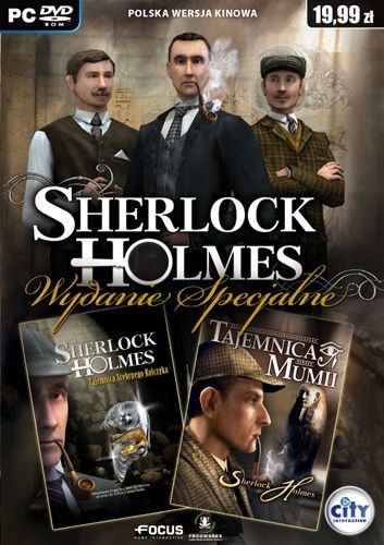 Sherlock Holmes Tajemnica Mumii + Tajemnica srebrnego kolczyka (Gra PC