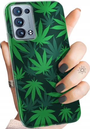Hello Case Etui Do Oppo Reno 6 Pro Plus 5G Dla Palaczy Smoker Weed Joint Obudowa
