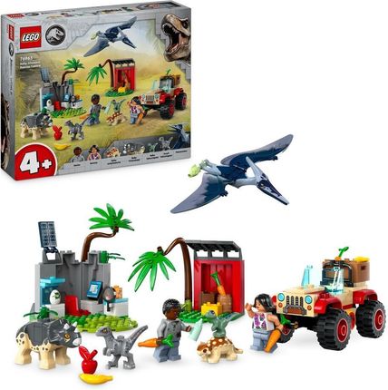 LEGO Jurassic World 76963 Centrum ratowania małych dinozaurów