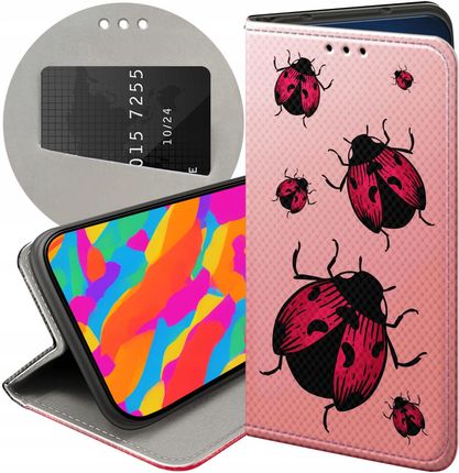 Hello Case Etui Z Klapką Do Motorola Moto G72 Biedronka Z Biedronką Ladybug Case