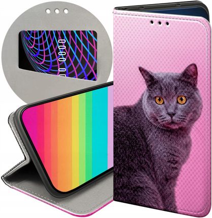 Hello Case Etui Z Klapką Do Nokia 3 4 Koty Kotki Kociaki Futerał