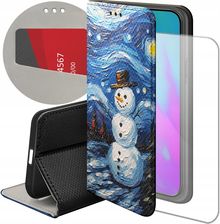 Hello Case Etui Z Klapką Do Iphone 15 Pro Bałwan Zima Śnieg Futerał Pokrowiec