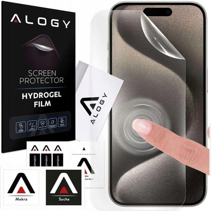 Alogy Folia Hydrożelowa Do Iphone 15 Pro Max Ochronna Na Telefon Ekran