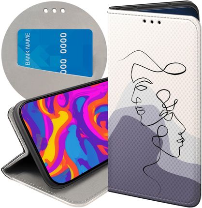 Hello Case Etui Do Motorola Moto G6 Play Continuous Lineart Kreska Linie Case