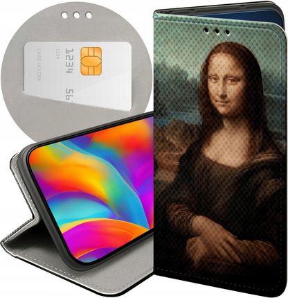 Hello Case Etui Z Klapką Do Huawei Honor X7A Leonardo Da Vinci Mona Łasiczka