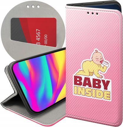 Hello Case Etui Do Huawei P8 P9 Lite 2017 Ciążowe Pregnant Baby Shower Futerał