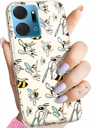 Hello Case Etui Do Huawei Honor X7A Owady Motyle Pszczółki Obudowa Pokrowiec