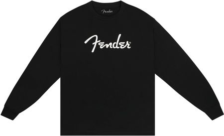 Fender Spaghetti Logo Long-Sleeve T-shirt Black S