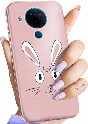 Hello Case Etui Do Nokia 5 4 Królik Zając Bunny Obudowa Pokrowiec Case