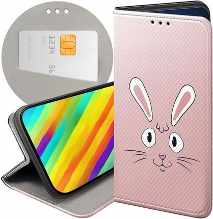 Hello Case Etui Z Klapką Do Huawei P30 Pro Królik Zając Bunny Futerał Pokrowiec