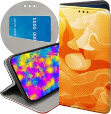 Hello Case Etui Z Klapką Do Oppo A17 Pomarańczowe Pomarańcze Orange Futerał Case