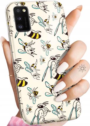Hello Case Etui Do Samsung Galaxy A41 Owady Motyle Pszczółki Obudowa Pokrowiec