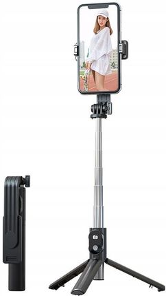 Toptel Uchwyt Selfie Mini Z Odpinanym Pilotem Bluetooth I Tripodem P20S Czarny